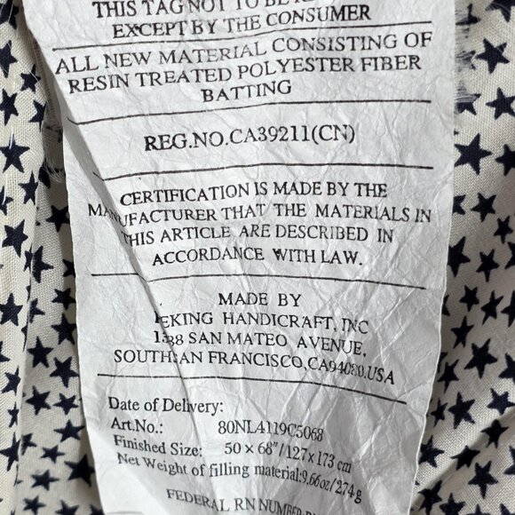 Vintage Peking Handicraft Nautical Quilt Wall Hanging 50x70 Lighthouse Numbered - Picture 12 of 13